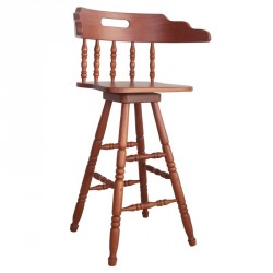 Bar Stool With Spindle