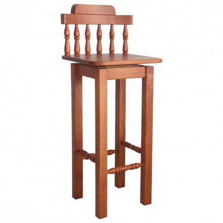 Bar Stool with Square Leg